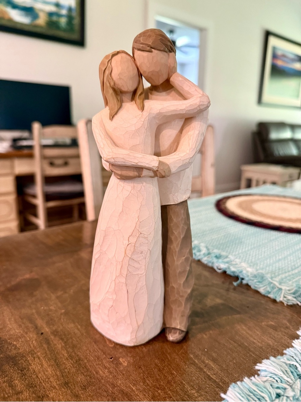 Willow Tree Together Figurine - Beige and Brown Home Art